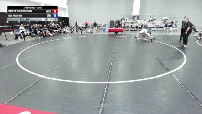 120 lbs Brett Crawford, New York vs Eli Mayer, California Silver