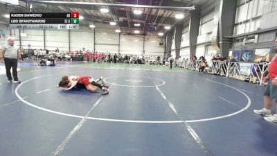 160 lbs Rr Rnd 2 - Kaden Dawejko, Team Arkansas - HSB vs Leo Sfakiyanudis, FZ Crew - HSB