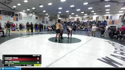 165 lbs Cons. Round 4 - Melvin Pineda, San Fernando vs Carter Crail, California