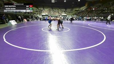 287 lbs Round Of 16 - Jose Bautista, Santa Maria vs Mark Marin, Clovis