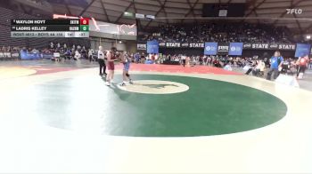 Boys 4A 150 lbs Cons. Round 3 - Waylon Hoyt, South Kitsap vs Ladris Kelley, Hazen