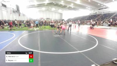 101 lbs 3rd Place - Angie Herrera, Pounders WC vs Elexa Reyes, Legends Of Gold LV