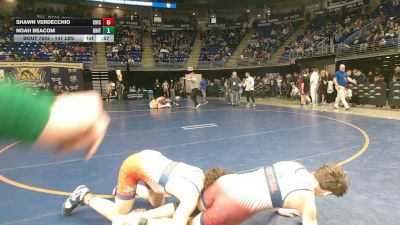147 lbs Round Of 16 - Shawn Verdecchio, Chichester vs Noah Beacom, United