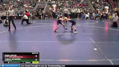 65 lbs Cons. Round 2 - Tobias Solinger, Moyer Elite vs Jude Loftus, Lo-Ma Youth Wrestling Club