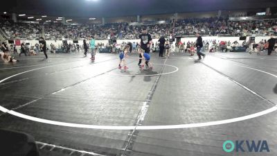 37 lbs 5th Place - Sutton Underwood, Piedmont vs Aj Smith, Little Axe Takedown Club