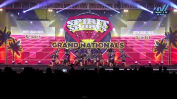 South Coast Cheer - Scarlet [2024 L4 Senior - Small Day 2] 2024 Spirit Sports Grand Nationals