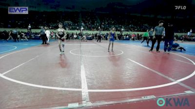 73 lbs Quarterfinal - Rafe Alexander, Bridge Creek Youth Wrestling vs Sammy Cox, Watonga Blaine County Grapplers