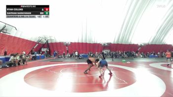 150 lbs Quarters & Wb (16 Team) - Ryan Collins, Albert Lea Area vs Daithan Narayanan, Wheaton Warrenville South