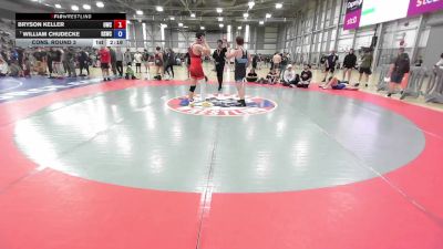 165 lbs Cons. Round 3 - Bryson Keller, Outlaw Wrestling Club vs William Chudecke, Reality Sports Wrestling Club