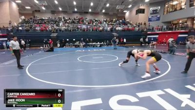 150 lbs Semifinal - Jake Moon, Rockwall vs Carter Canizaro, Klein Oak