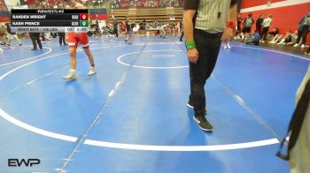 126 lbs Semifinal - Randen Wright, Bixby HS Boys vs Kash Prince, Glenpool