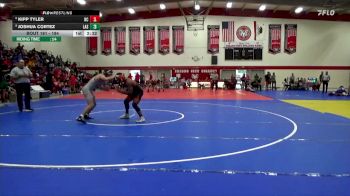 184 lbs Champ. Round 2 - Kipp Tyler, Bakersfield College vs Joshua Cortez, Lassen