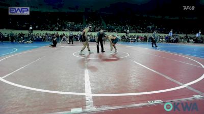 155 lbs Quarterfinal - Jaedan Adams, Cowboy Wrestling Club vs Dane Jensen, Pawhuska Elks Takedown