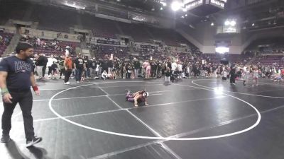 49.3-52.6 lbs Semis - Livi-Ana Pacheco, Steel City Reloaded Wrestling Club vs Lola Romero, La Gente Wrestling Club