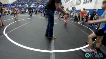 61 lbs Quarterfinal - Jaxon Huffman, Team Tulsa Wrestling Club vs Jaysten Wolfe, Division Bell Wrestling