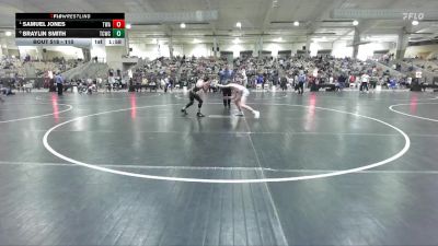 110 lbs Quarterfinal - Samuel Jones, TN Wrestling Academy vs Braylin Smith, McMinn Tribe