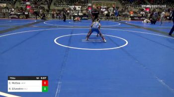 75 lbs Consolation - Camdon McGee, Jr. Spartans Wrestling vs Rico Silvestre, RTL Trained