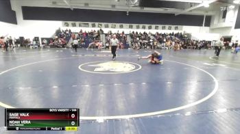 144 lbs Cons. Round 2 - Noah Vera, San Marino vs Sage Valk, Portola