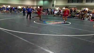 285 lbs Placement Matches (16 Team) - Dayvin Aquino, Bandits vs Dusty Miller, Indiana Smackdown Black