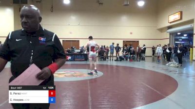 71 kg Cons 64 #2 - Samuel Perez, Manteca Cobras Wrestling Club vs Cael Hoopes, Juab Wrestling Club