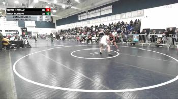 144 lbs Cons. Round 1 - Ryan Romero, Santa Margarita vs Noah Trujillo, Calabasas
