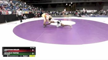 5A-175 lbs Semifinal - Jonathan Rigler, Hays vs DeMarus Partee, Pittsburg