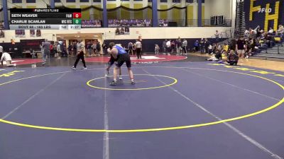 165 lbs Round Of 16 - Seth Weaver, Franklin & Marshall vs Charlie Scanlan, New York City Regional Training Center