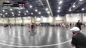 120 lbs Consolation - Kamya Sanders, Trident Wrestling Club vs Naomi Luna, Mayhem Wrestling Club