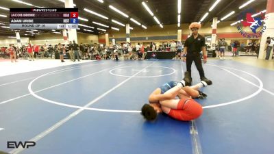 113 lbs Round Of 16 - Jacob Irvine, Heart And Pride Wrestling Club vs Adam Uribe, Best Trained Wrestling