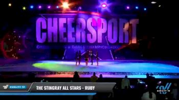 The Stingray All Stars - Ruby [2021 L1.1 Mini - PREP Day 1] 2021 CHEERSPORT National Cheerleading Championship