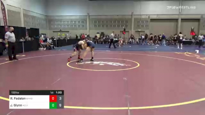 132 Lbs Prelims Richard Fedalen Warhawks Black Vs Joey Glynn Holy Spirit Wc