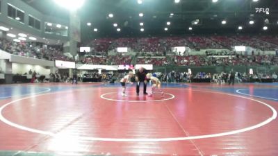 50 lbs Cons. Round 2 - Camden Barchenger, DarkHorse Wrestling Club vs Everett Goodrich, Chinook Wrestling Club