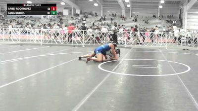 165 lbs Round Of 16 - Areli Rodriguez, CA vs Aesa Brock, ME