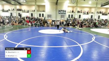 113 lbs Round Of 16 - Michael Bouchard, Mt. Hope vs Stephen Minehan, Marshfield