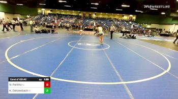 120 lbs Consi Of 128 #2 - Nicky Pallitto, NJ vs Kaiden Dietzenbach, IA