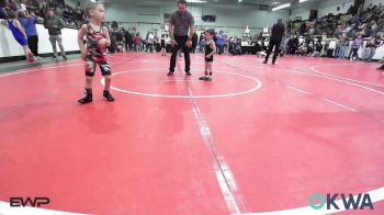 35 lbs Rr Rnd 2 - Jaxton Hood, Hulbert vs Chet Clay, Skiatook Youth Wrestling