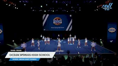 Ocean Springs High School [2025 Medium Varsity Division I Prelims] 2025 UCA National High School Cheerleading Championship