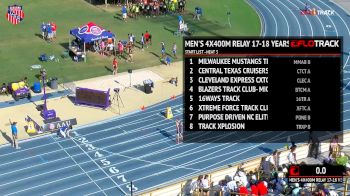 Boys' 4x400m Relay, Finals 2 - Age 17-18