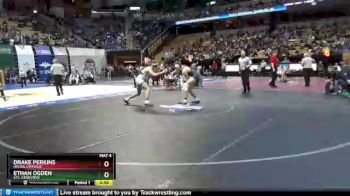 170 Class 2 lbs Cons. Semi - Ethan Ogden, Ste. Genevieve vs Drake Perkins, Helias Catholic