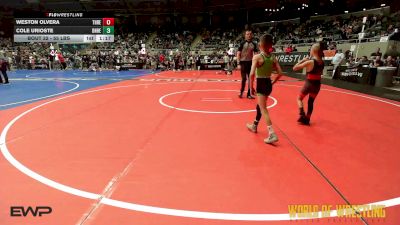 55 lbs Round Of 32 - Weston Olvera, Threestyle vs Cole Urioste, Team Donahoe