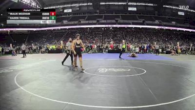 D1-150 lbs Quarterfinal - Kaden Tindall, Brighton HS vs Malik Mozham, Dearborn HS