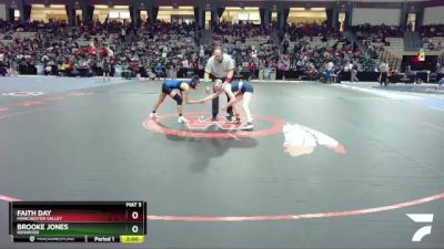 100 lbs Quarterfinal - Faith Day, Manchester Valley vs Brooke Jones, Kenwood