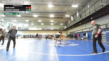 125 lbs Semifinal - Anthony Aniciete, Tiffin vs Luke Acuna, Ashland