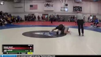 184 lbs Quarterfinal - Abe Assad, Iowa vs Isaac Gust, Wisconsin-LaCrosse