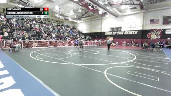 120 lbs Cons. Round 3 - Lizet Gomez, Downey vs Krystal Ballesteros, Channel Islands