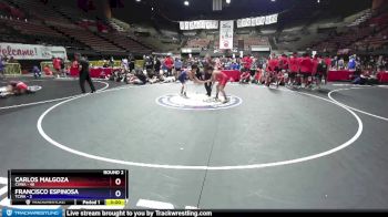 113 lbs Round 2 (16 Team) - Carlos Malgoza, CVWA vs Francisco Espinosa, TCWA