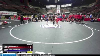 113 lbs Round 2 (16 Team) - Carlos Malgoza, CVWA vs Francisco Espinosa, TCWA