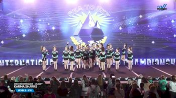 Cheer Sport Sharks - Calgary - Karma Sharks [2025 L2 - U16 Day 2] 2025 Sea to Sky International Cheer Championship