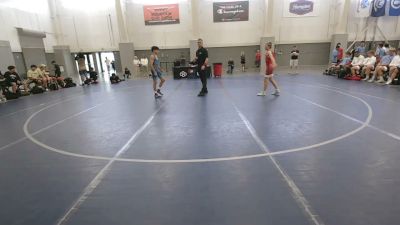 94 lbs Nolan Vos, Minnesota Blue vs Seth Sobaje, California Silver