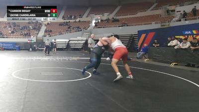 287-D1 Quarterfinal - Zayne Candelaria, Sunnyside High School vs Cannon Begay, Mountain View (Mesa) High School